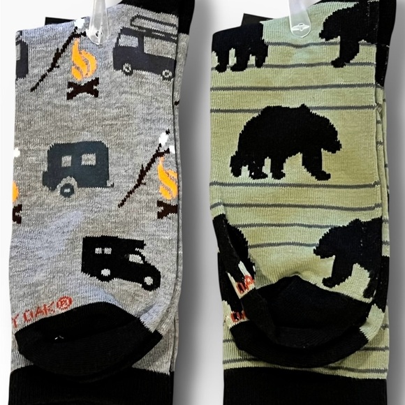 Mossy Oak Crew Socks Lot Of 2 Men 6–12 Camping Outdoor Hunting Novelty NWT A-8 - Picture 2 of 5